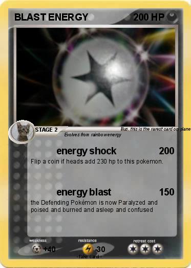 Pokemon BLAST ENERGY