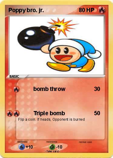Pokemon Poppy bro. jr.