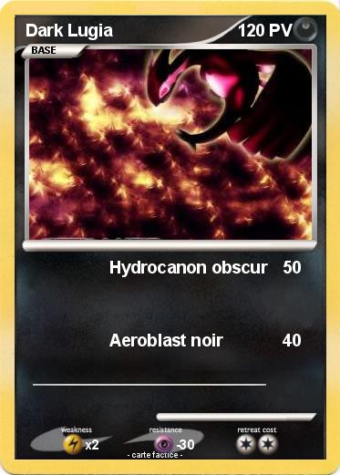 Pokemon Dark Lugia