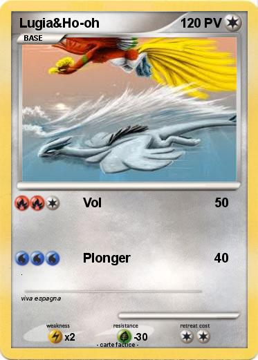 Pokemon Lugia&Ho-oh