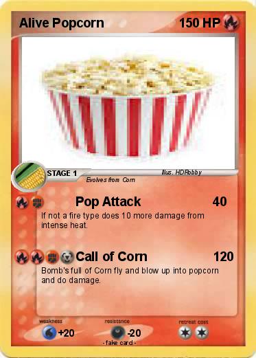 Pokemon Alive Popcorn