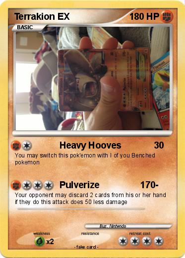 Pokemon Terrakion EX