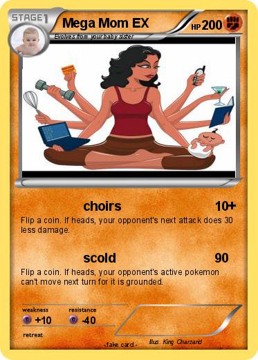 Pokemon Mega Mom EX