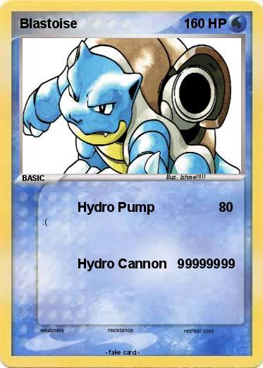 Pokemon Blastoise