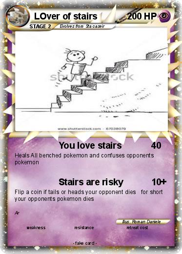 Pokemon LOver of stairs
