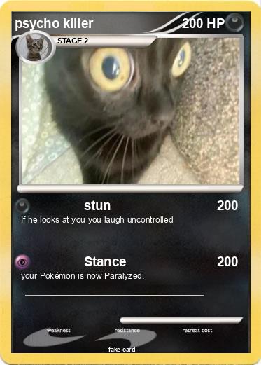 Pokemon psycho killer
