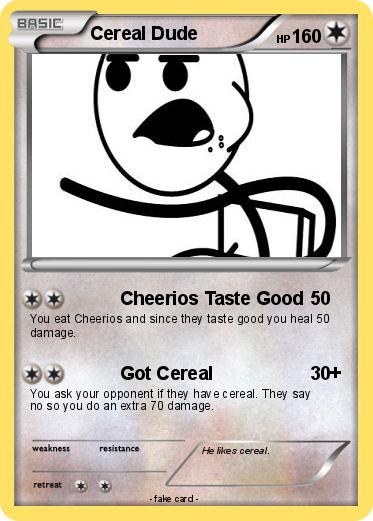 Pokemon Cereal Dude