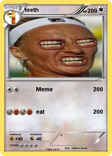 Pokemon teeth