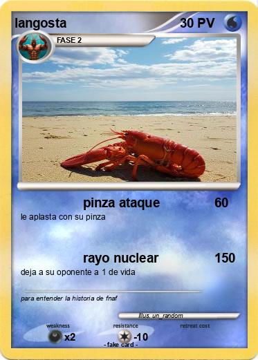 Pokemon langosta