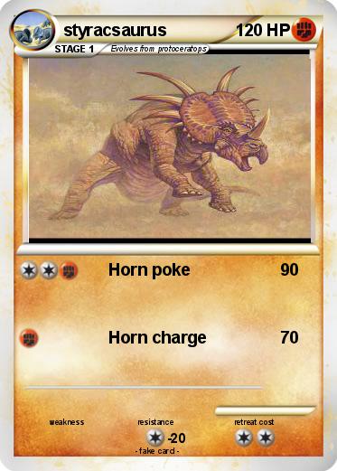 Pokemon styracsaurus