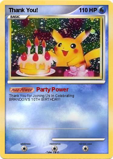 Pokemon Thank You!