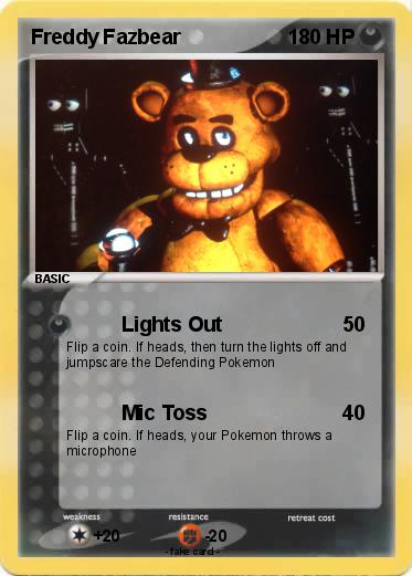 Pokemon Freddy Fazbear