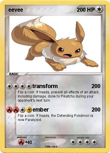 Pokemon eevee