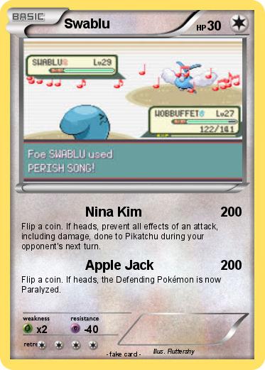 Pokemon Swablu