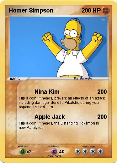 Pokemon Homer Simpson
