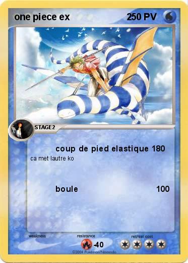 Pokemon one piece ex                      2