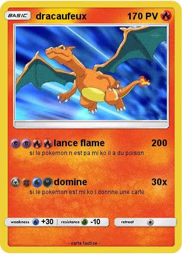 Pokemon dracaufeux