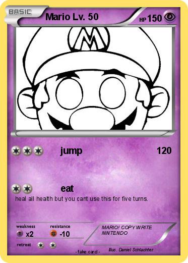 Pokemon Mario Lv. 50