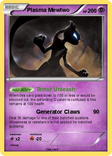 Pokemon Plasma Mewtwo