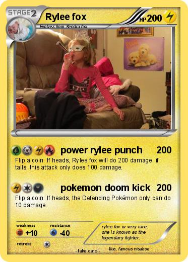 Pokemon Rylee fox