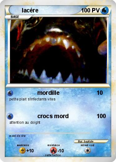 Pokemon lacére