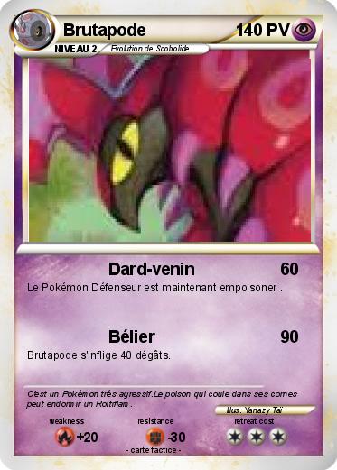 Pokemon Brutapode