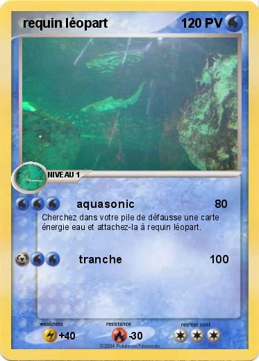 Pokemon  requin léopart