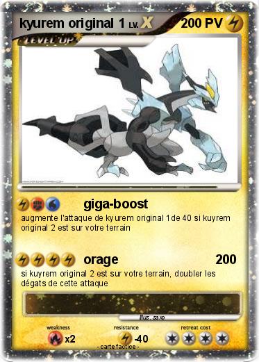 Pokemon kyurem original 1