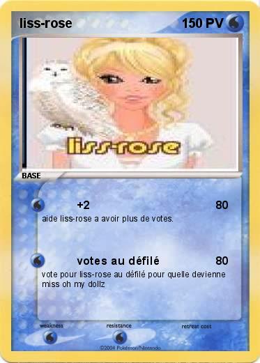 Pokemon liss-rose