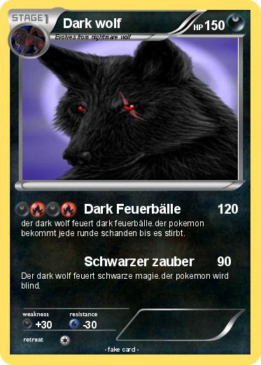Pokemon Dark wolf