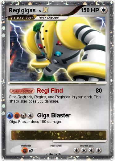 Pokemon Regigigas