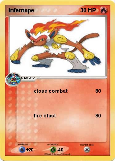 Pokemon infernape