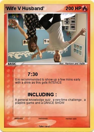 Pokemon ‘Wife V Husband’