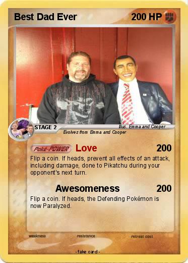 Pokemon Best Dad Ever