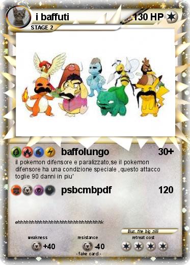 Pokemon i baffuti