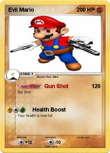 Pokemon Evil Mario