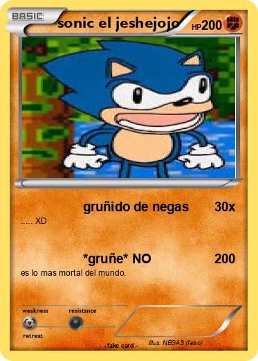 Pokemon sonic el jeshejojo
