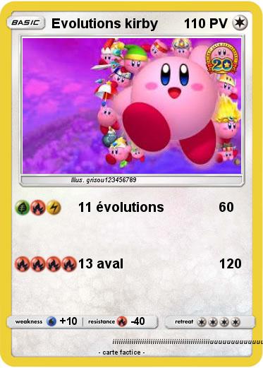 Pokemon Evolutions kirby