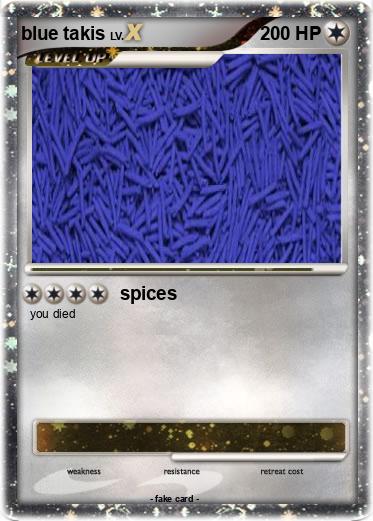 Pokemon blue takis