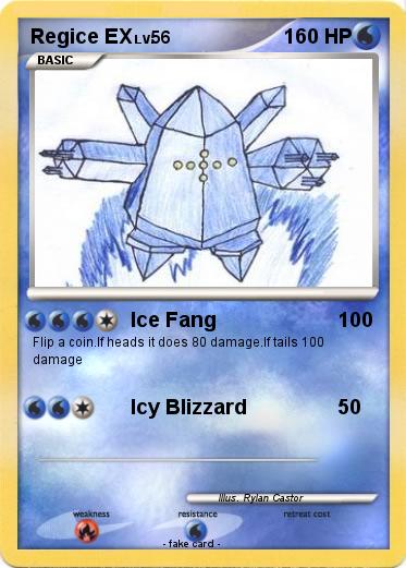 Pokemon Regice EX