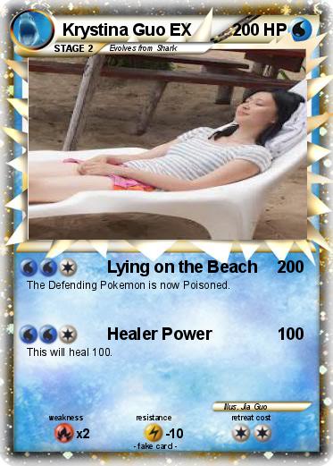 Pokemon Krystina Guo EX