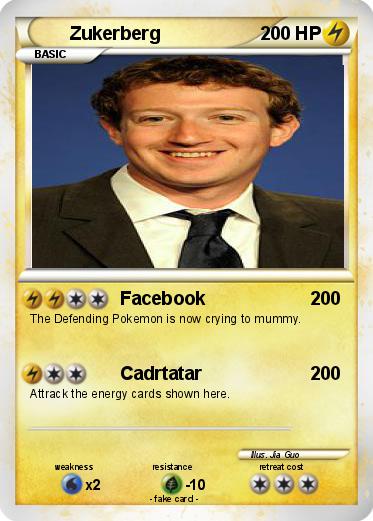 Pokemon Zukerberg