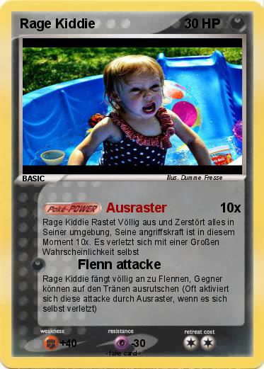 Pokemon Rage Kiddie