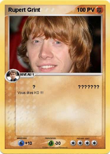 Pokemon Rupert Grint