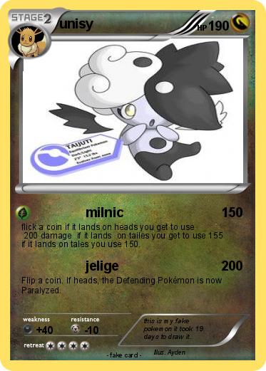 Pokemon unisy