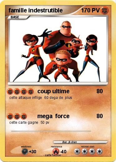 Pokemon famille indestrutible