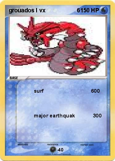 Pokemon grouados l vx                    6