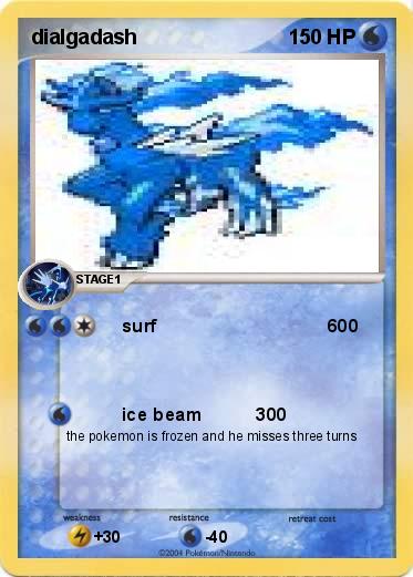 Pokemon dialgadash                        