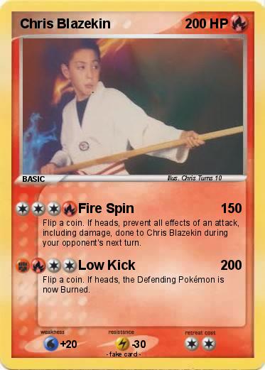 Pokemon Chris Blazekin