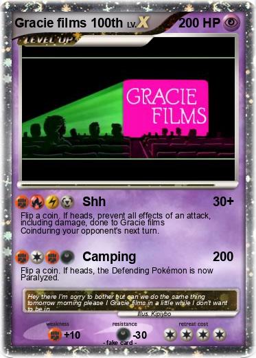 Pokemon Gracie films 100th
